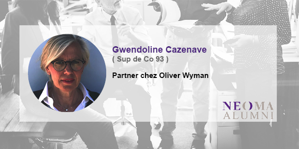 Gwendoline Cazenave (Sup de Co 93) rejoint le bureau parisien d'Oliver Wyman en tant que Partner