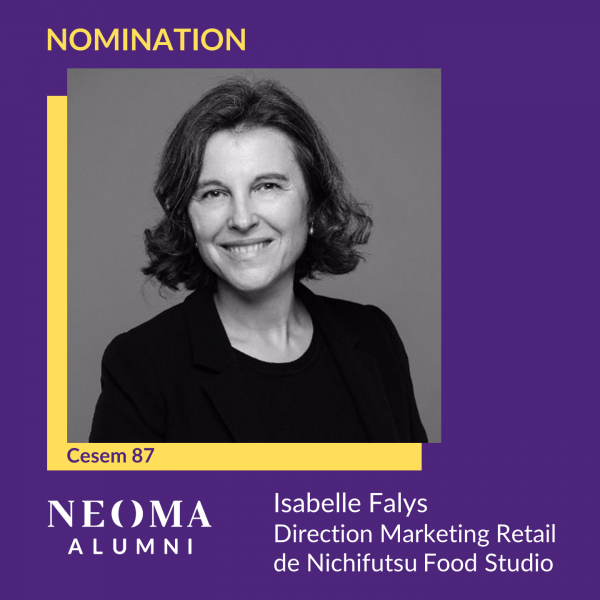 Isabelle FALYS est nommé à la Direction Marketing Retail de Nichifutsu Food Studio