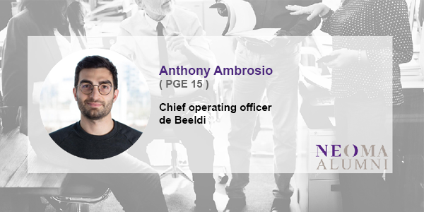 Anthony Ambrosio a été nommé chief operating officer de Beeldi