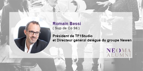 Romain Bessi, Directeur Général du Groupe Newen, est nommé Directeur de TF1Studio