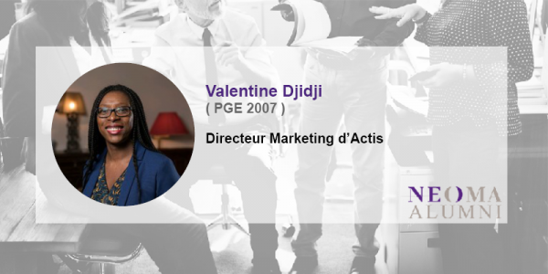 Valentine Djidji est nommée directeur marketing d'Actis