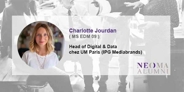 Charlotte Jourdan a été promue head of digital and data d'UM au sein d'IPG Mediabrands France