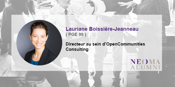 Lauriane Boissière-Jeanneau a été nommée directeur au sein d'OpenCommunities Consulting