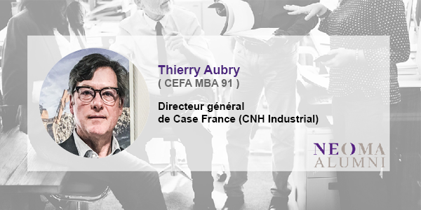 Thierry Aubry est promu directeur général de Case France