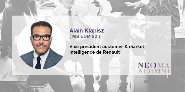 Alain Klapisz a été nommé vice president customer & market intelligence de Renault