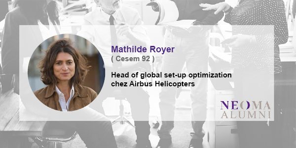 Mathilde Royer-Germain est nommée Head of global set-up optimization chez Airbus Helicopters