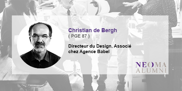 Christian de Bergh (PGE 87), est nommé directeur du design et associé de Babel.