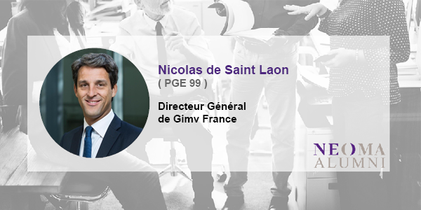 Nicolas de Saint Laon est promu directeur général de Gimv France