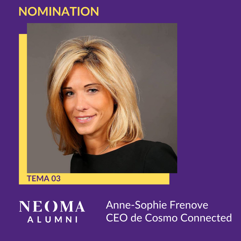 Anne-Sophie Frenove est nommée CEO de Cosmo Connected