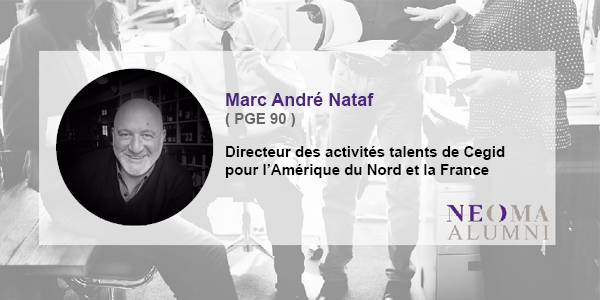 Marc-André Nataf est nommé directeur des activités talents de Cegid pour l'Amérique du Nord et la France