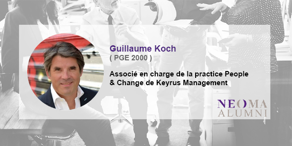 Guillaume Koch a été nommé associé en charge de la practice People & Change de Keyrus Management