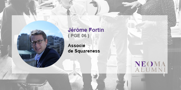 Jérôme Fortin est nommé Associé au sein de Squareness
