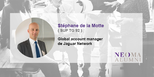 Stéphane de la Motte est promu global account manager de Jaguar Network