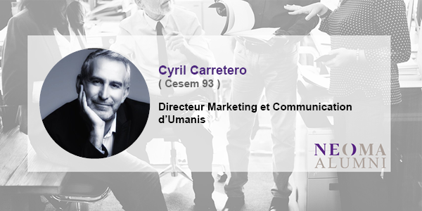 Cyril Carretero est nommé directeur marketing et communication d'Umanis