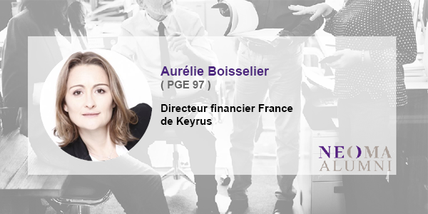 Aurélie Boisselier est nommée directeur financier France de Keyrus