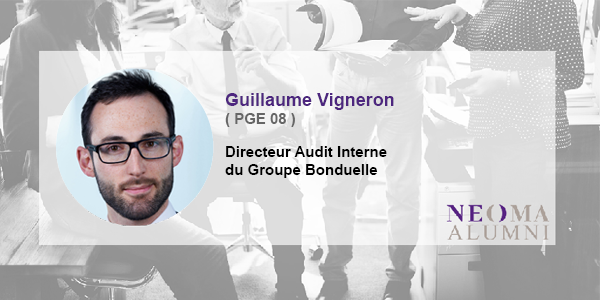 Guillaume Vigneron est nommé Directeur Audit Interne du Groupe Bonduelle