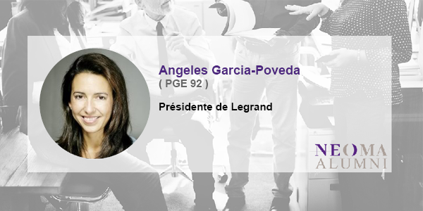 Angeles Garcia-Poveda préside désormais Legrand