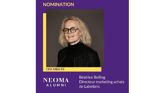 Béatrice Bolling est nommée directeur marketing achats de Labelians
