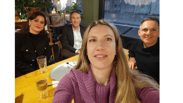 Dîner alumni de fin d'année au Tibits de Bâle