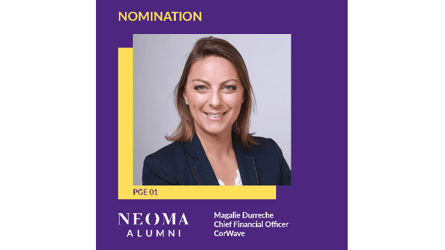 Magalie Durreche est nommée chief financial officer de CorWave