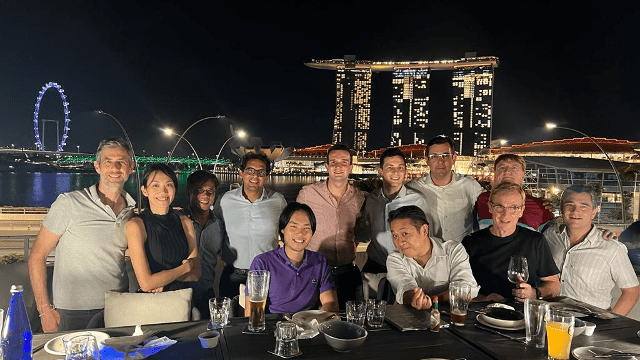 Afterwork réseau de fin d'année à Singapour - Rencontre au Picotin Waterboat House