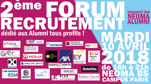 Un succès pour notre forum de recrutement du  10 avril ! 