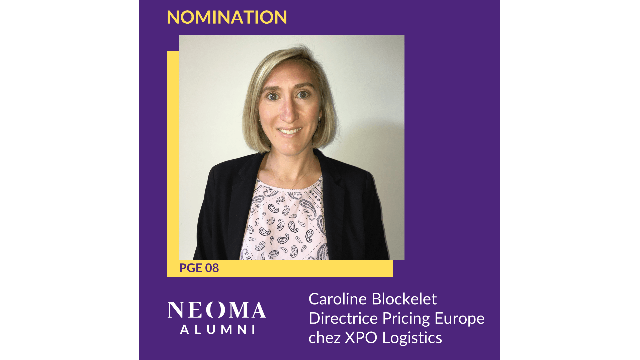 Caroline Blockelet est nommée Directrice Pricing Europe chez XPO Logistics