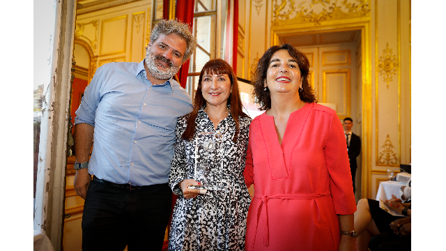 Sandrine Conseiller (PGE 95) a remporté le Trophée du Management 2022 ainsi que le Prix Direction Générale