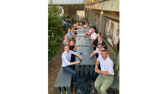 Rencontre réseau à la terrasse éphémère de la brasserie Ragnar