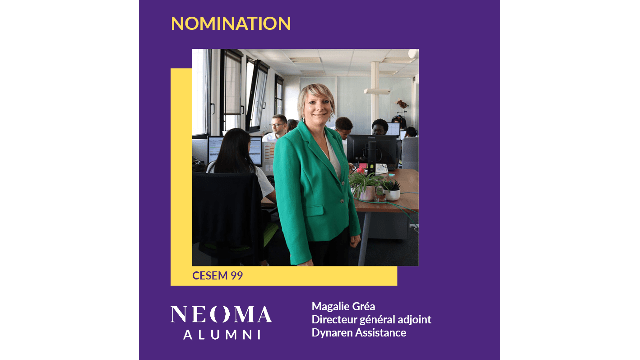 Magalie Gréa est nommé Directeur général adjoint de Dynaren Assistance