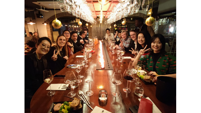 Dîner de Noël au Rozo de Shanghai