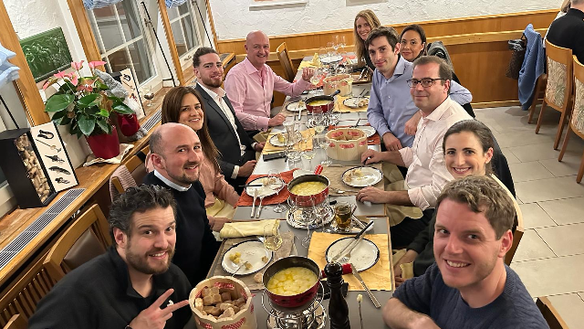 Première Rencontre réseau 2024 - Fondue au fromage à Zurich
