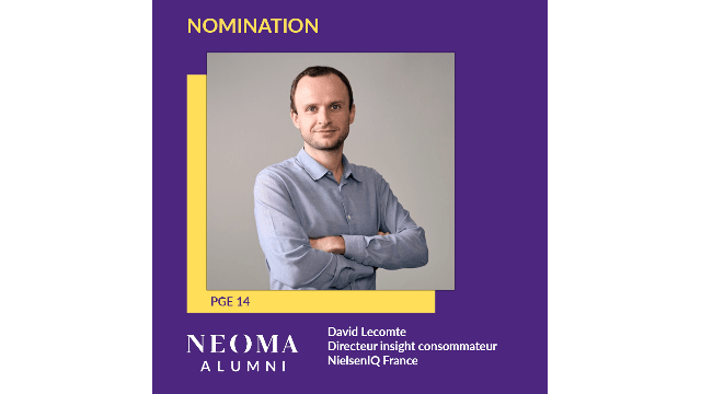 David Lecomte est nommé Directeur insight consommateur de NielsenIQ France, à ce poste depuis janvier 2024