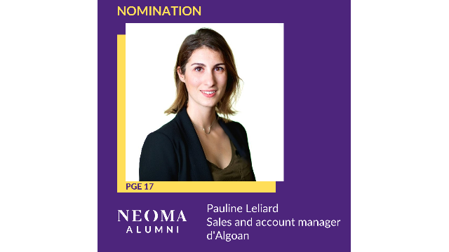 Pauline Leliard a été nommée Sales and account manager d'Algoan