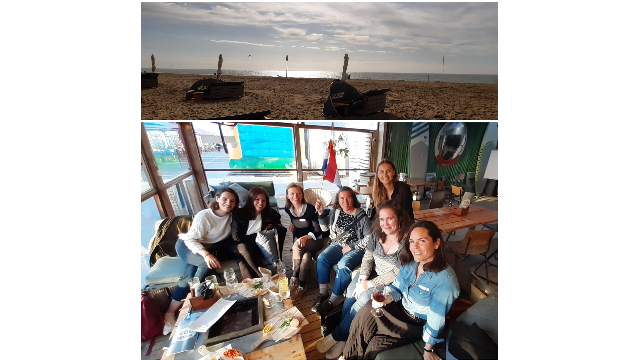 Afterwork réseau sur la plage de La Haye