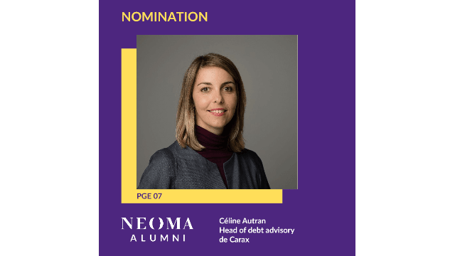 Céline Autran est nommée head of debt advisory de Carax