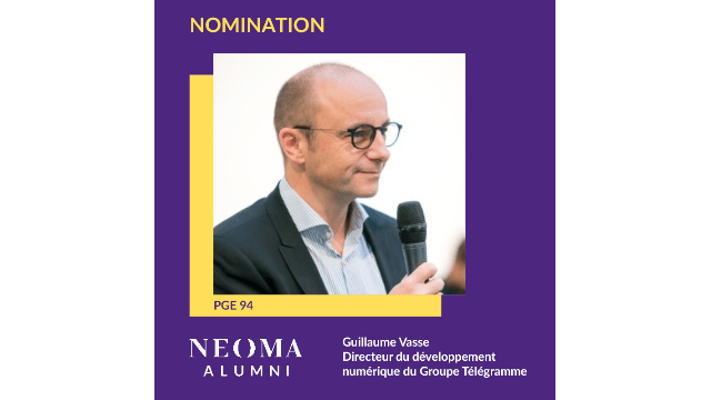 Guillaume Vasse est nommé directeur du développement numérique du Groupe Télégramme