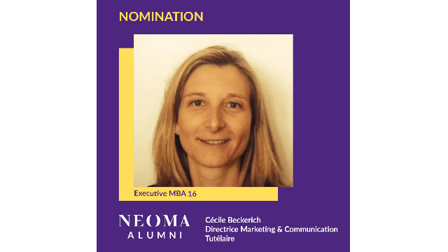 Cécile Beckerich est nommée directeur marketing et communication de Tutélaire