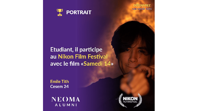 Emile Tith (Cesem 24) présente son dernier court-métrage "Samedi 14"