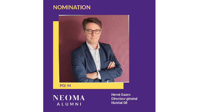 Hervé Euzen est nommé Directeur général de Habitat 08, à ce poste depuis janvier 2024