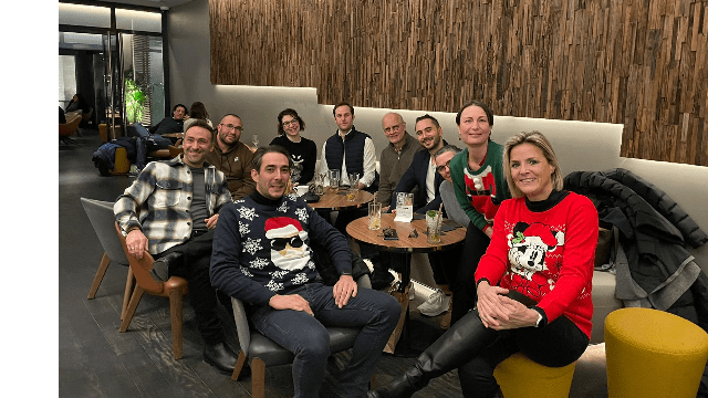 Soirée réseau de fin d'année à Reims - Dîner de Noël à l'Hôtel de la Paix