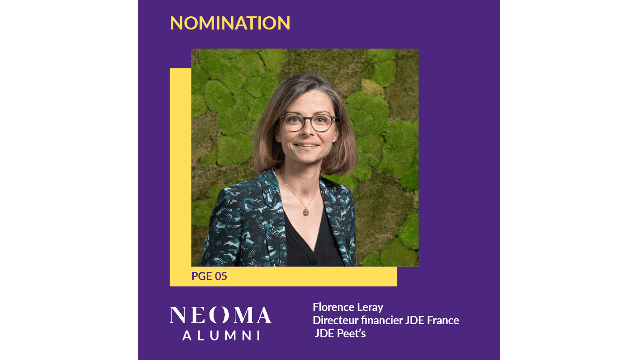 Florence Leray, Directeur financier JDE France de JDE Peet's 