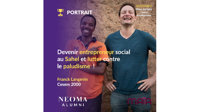 Franck Langevin (Cesem 2000), devenir entrepreneur social au Sahel 