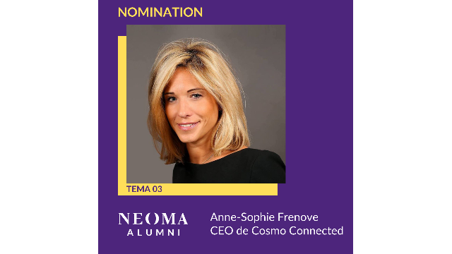 Anne-Sophie Frenove est nommée CEO de Cosmo Connected