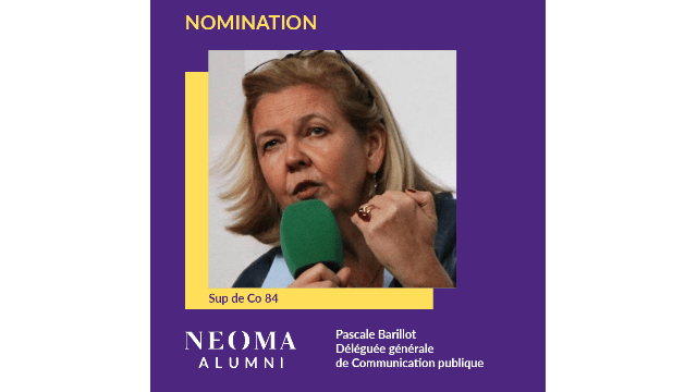 Pascale Barillot est nommée déléguée générale de Communication publique