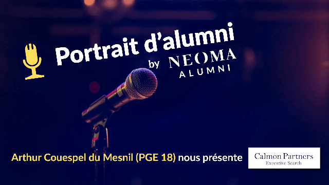 D'analyste  à chasseur : portrait d'Arthur Couespel du Mesnil (PGE 18) 