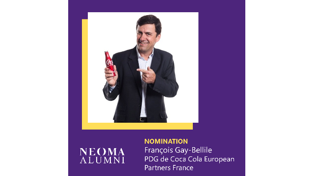François Gay-Bellile est nommé Président Directeur Général de Coca-Cola European Partners France
