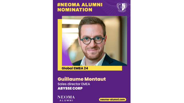 Guillaume Montaut est nommé Sales director EMEA de Abysse corp