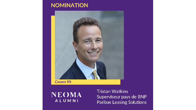 Tristan Watkins est promu superviseur pays de BNP Paribas Leasing Solutions