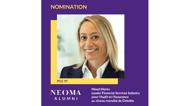 Maud Monin est nommée Leader Financial Services Industry pour l’Audit et l’Assurance au niveau mondial de Deloitte